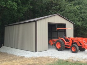 Fully Enclosed Garages